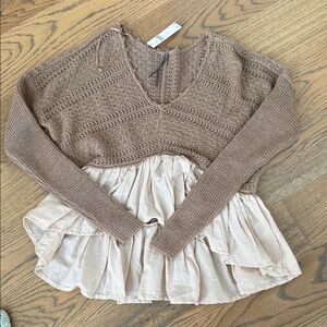 Anthropologie sweater top